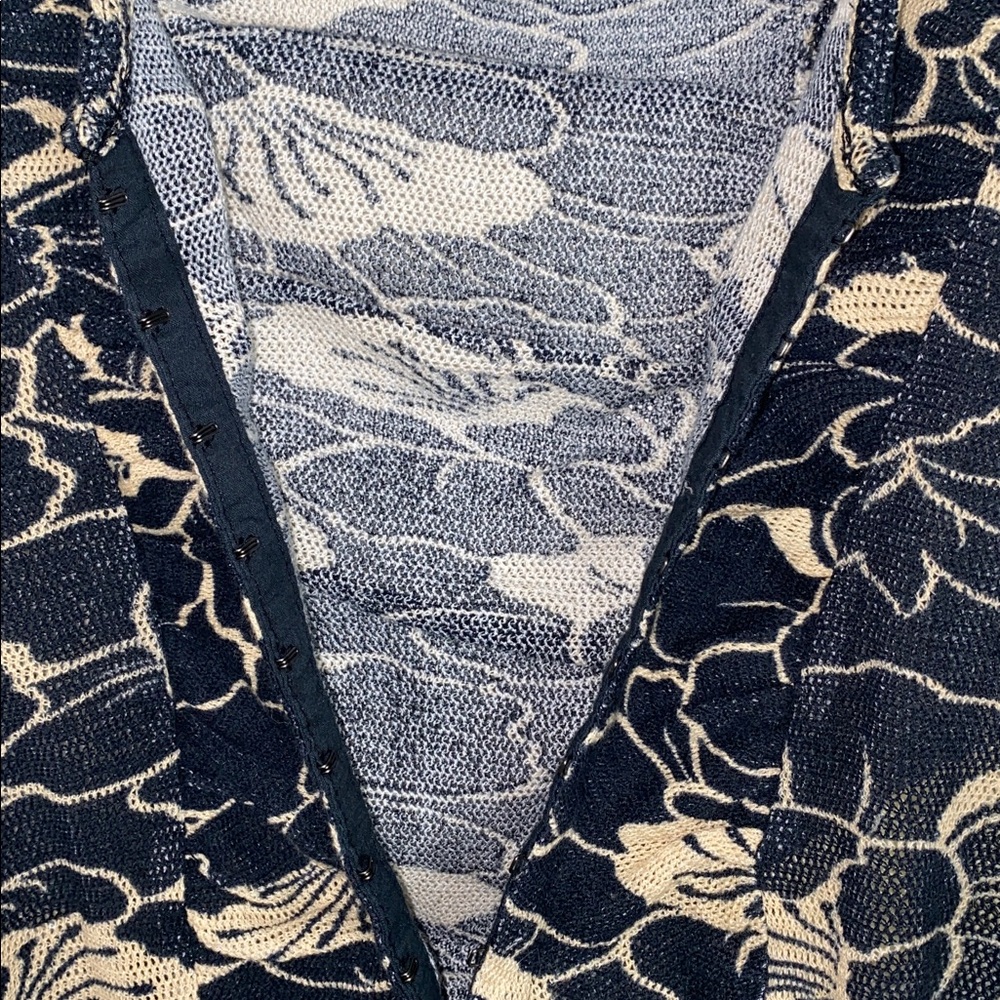 NWOT Free People Through The Meadow Top In Black Combo - Picture 8 of 12